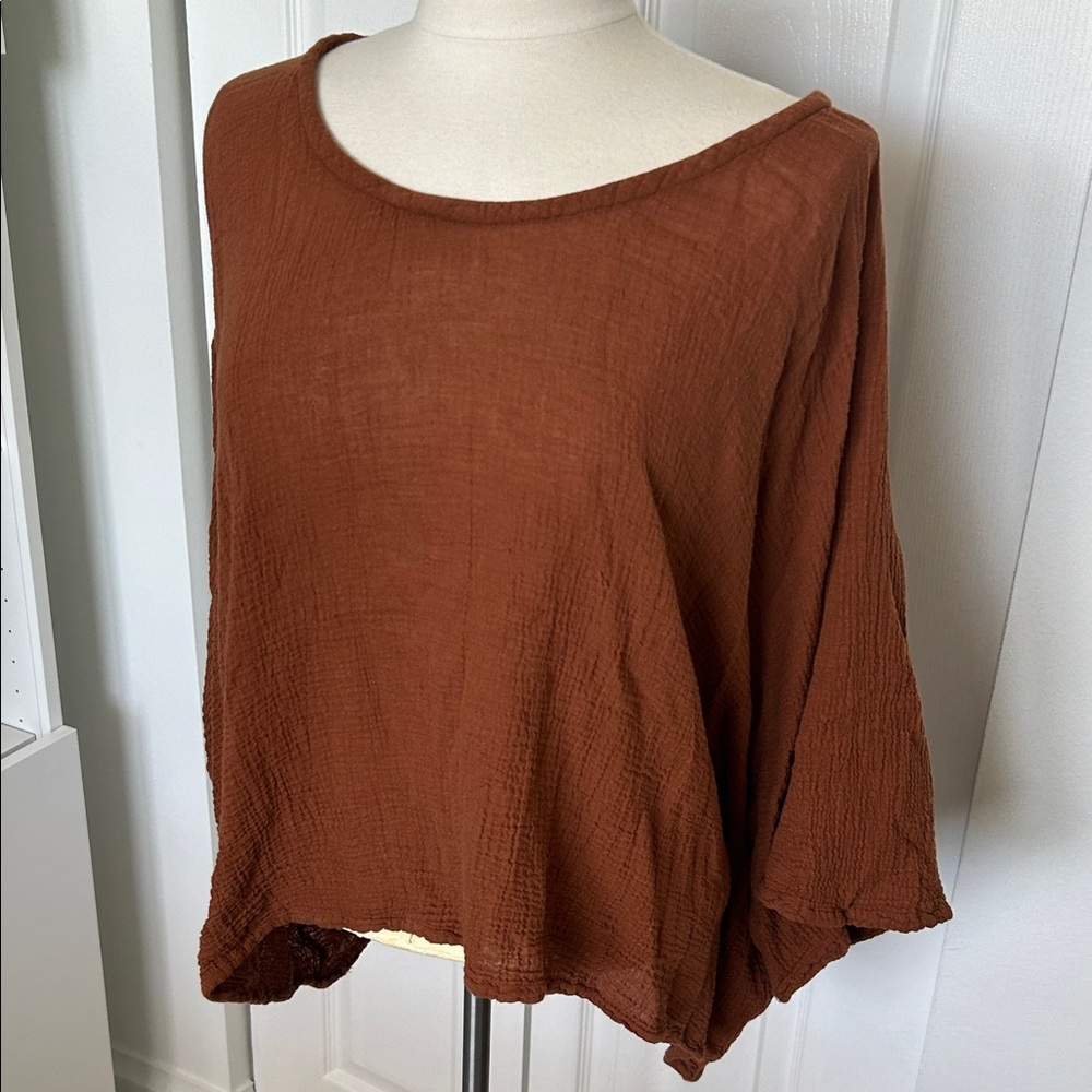 Oh My Gauze Havana-style cotton top o/z
